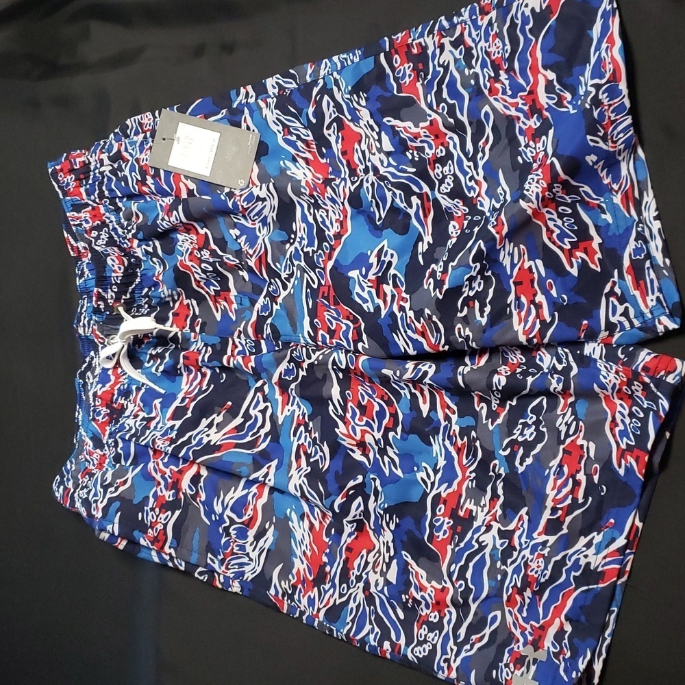 Under Armour "Victory Blue" Men's Swim Trunks, NWT
